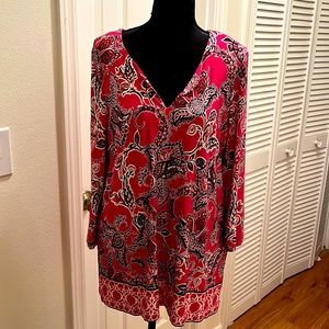 Pappagallo paisley print tunic